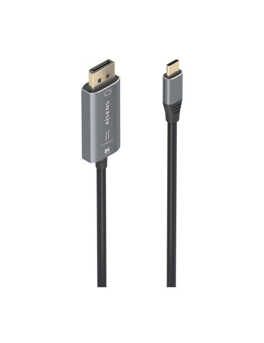 AISENS A109-0880 adaptador de cable de vídeo 1,8 m USB Tipo C