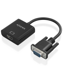 AISENS A115-0873 adaptador de cable de vídeo 0,2 m HDMI + 3.5mm + Micro-USB Type-B VGA (D-Sub)