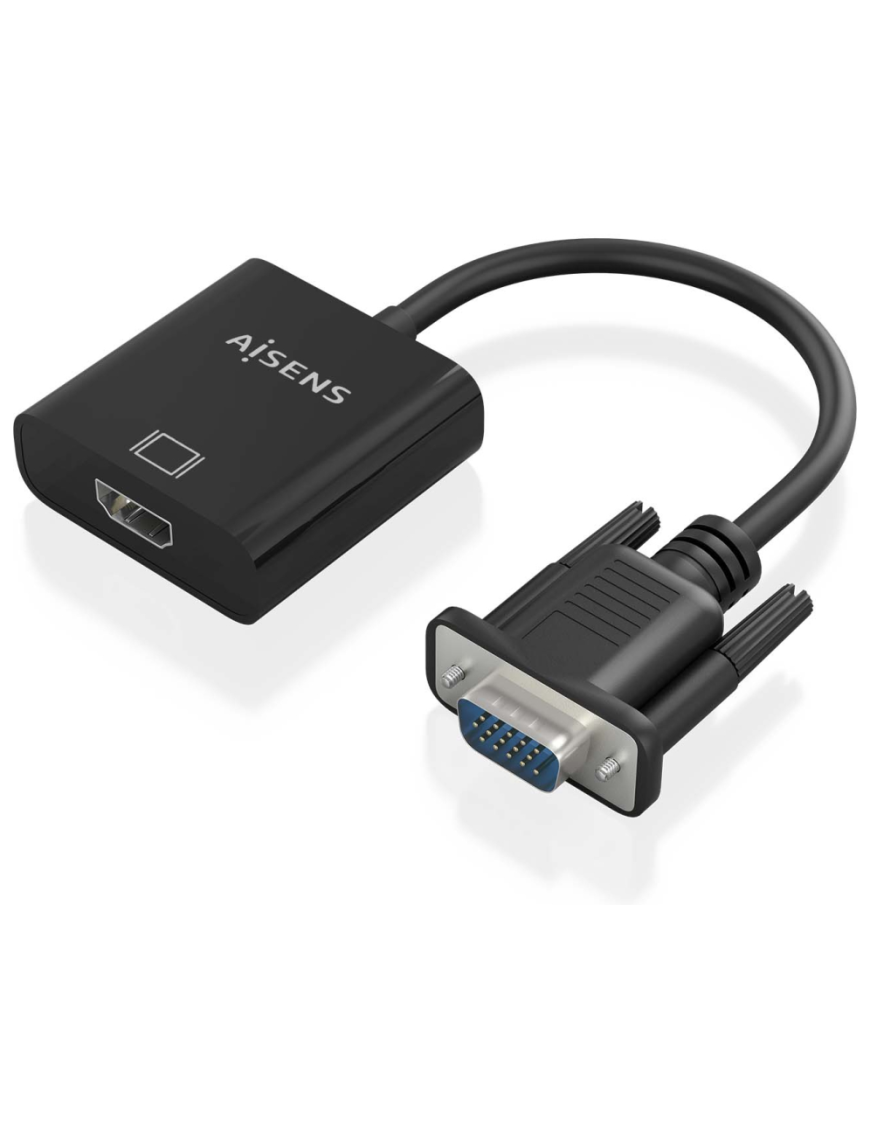 AISENS A115-0873 adaptador de cable de vídeo 0,2 m HDMI + 3.5mm + Micro-USB Type-B VGA (D-Sub)