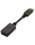 AISENS A125-0134 adaptador de cable de vídeo 0,15 m DisplayPort HDMI Negro