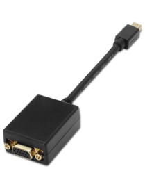 AISENS A125-0135 adaptador de cable de vídeo 0,15 m Mini DisplayPort VGA Negro
