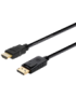 AISENS A125-0364 adaptador de cable de vídeo 2 m