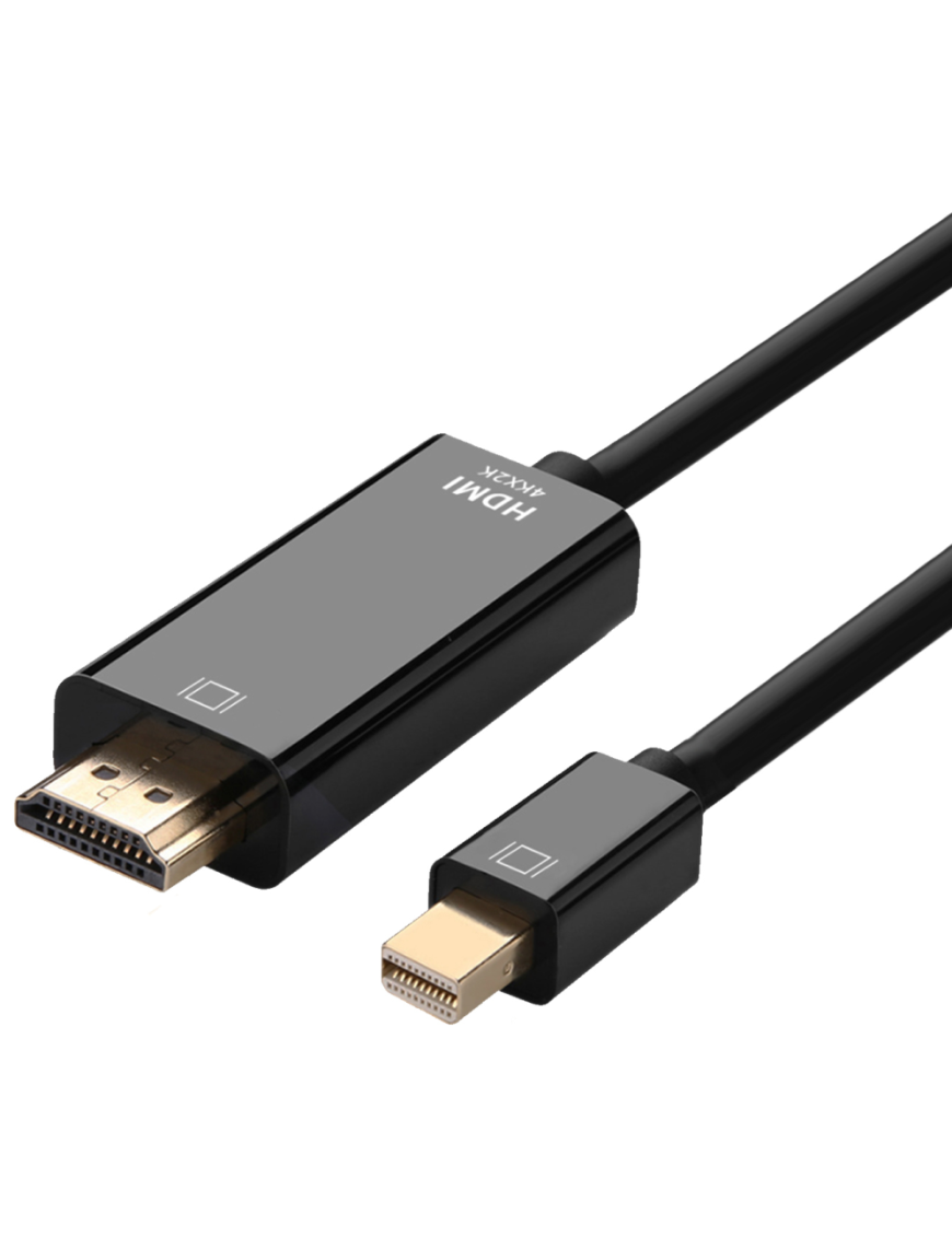 AISENS A125-0458 adaptador de cable de vídeo 3 m Mini DisplayPort HDMI Negro