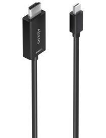 AISENS A125-0889 adaptador de cable de vídeo 3 m Mini DisplayPort HDMI tipo A (Estándar)