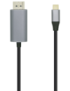 AISENS Cable conversor USB-C a Displayport 4K@60HZ, USB-C/M-DP/M, Negro, 0.8m