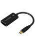 AISENS Conversor Aluminio USB-C a Displayport 8K@60Hz, USB-C/M-DP/H, Negro, 15cm