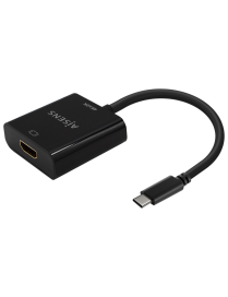 AISENS Conversor USB-C A HDMI 4K@30Hz, USB-C/M-HDMI/H, Negro, 15cm
