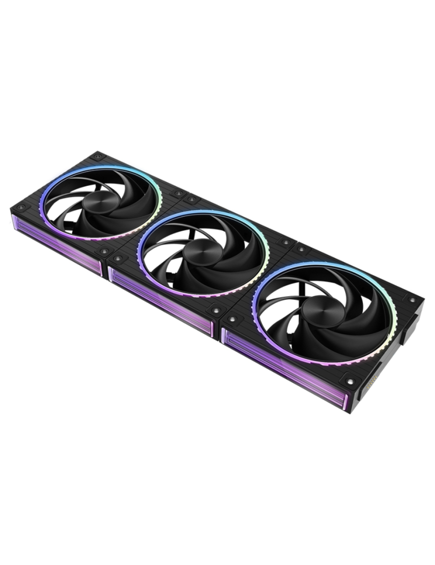Zalman ZM-DF120 A3 BLACK sistema de refrigeración para ordenador Placa base Ventilador 12,4 cm Negro 1 pieza(s)