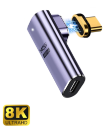 Ewent EC1049 cambiador de género para cable USB-C Púrpura