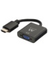 Ewent EW9864 adaptador de cable de vídeo 0,2 m HDMI VGA, 3.5mm Negro