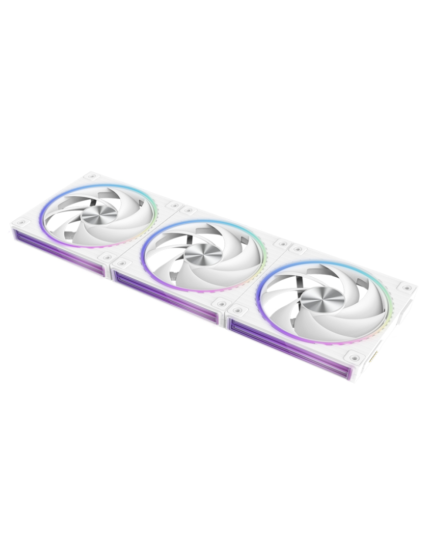 Zalman ZM-DF120 A3 WHITE sistema de refrigeración para ordenador Placa base Ventilador 12,4 cm Blanco 1 pieza(s)