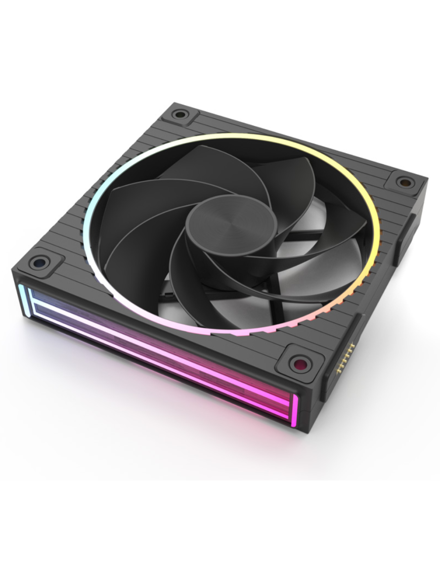 Zalman ZM-DF120R Placa base Ventilador 12,4 cm Negro 1 pieza(s)