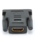 Gembird A-HDMI-DVI-2 cambiador de género para cable Negro