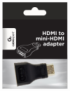 Gembird A-HDMI-FC cambiador de género para cable mini-HDMI Negro