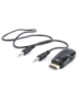 Gembird A-HDMI-VGA-02 cambiador de género para cable VGA (D-Sub) Negro