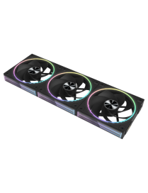 Zalman ZM-DF120R A3 Placa base Ventilador 12,4 cm Negro 1 pieza(s)