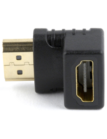 Gembird A-HDMI90-FML cambiador de género para cable HDMI Negro