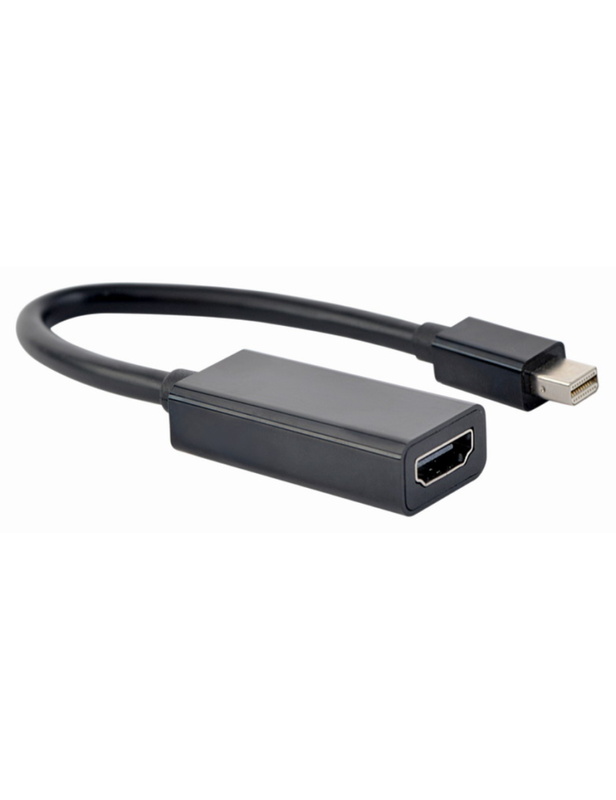 Gembird A-mDPM-HDMIF4K-01 0,15 m Mini DisplayPort HDMI Negro