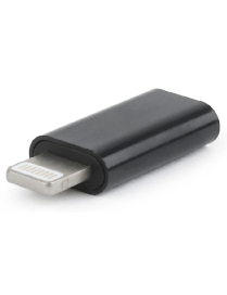 Gembird A-USB-CF8PM-01 cambiador de género para cable USB type-C 8 pines Negro