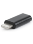 Gembird A-USB-CF8PM-01 cambiador de género para cable USB type-C 8 pines Negro