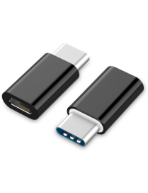 Gembird A-USB2-CMmF-01 USB Type-C Micro USB Negro