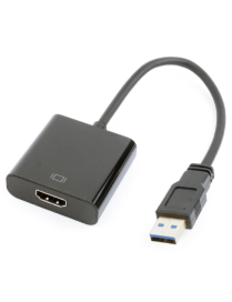 Gembird A-USB3-HDMI-02 Adaptador gráfico USB 1920 x 1080 Pixeles Negro