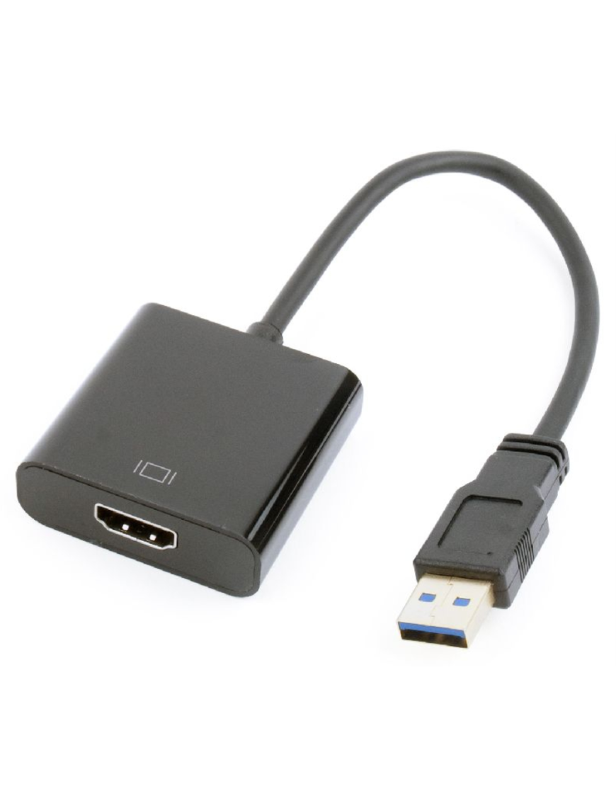 Gembird A-USB3-HDMI-02 Adaptador gráfico USB 1920 x 1080 Pixeles Negro