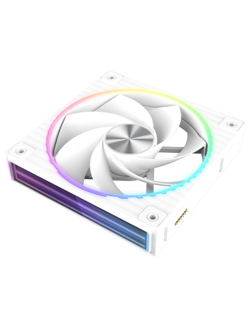 Zalman ZM-DF120R Placa base Ventilador 12,4 cm Blanco 1 pieza(s)