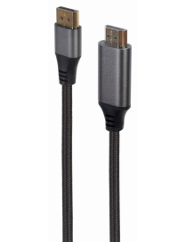 Gembird CC-DP-HDMI-4K-6 adaptador de cable de vídeo 1,8 m DisplayPort HDMI tipo A (Estándar) Negro