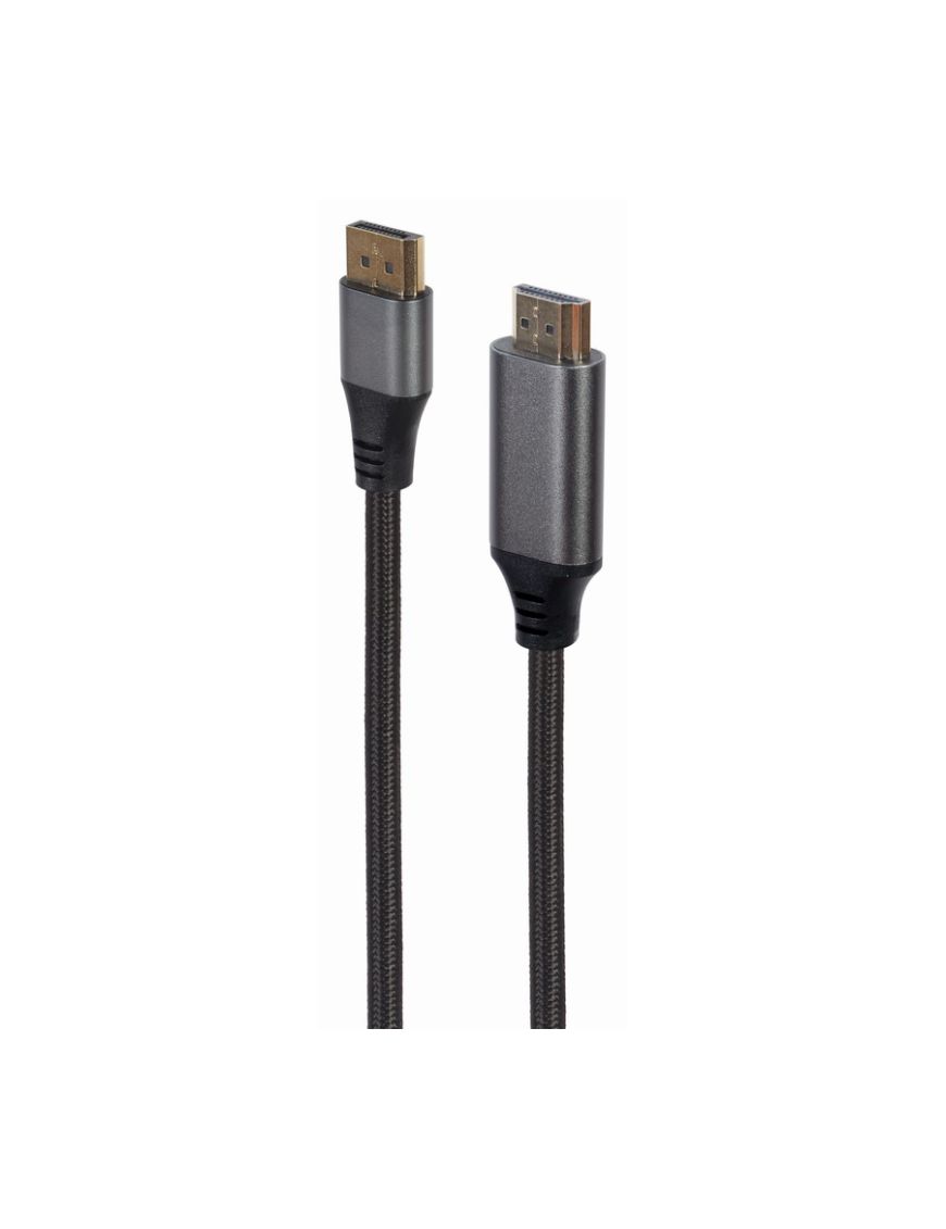 Gembird CC-DP-HDMI-4K-6 adaptador de cable de vídeo 1,8 m DisplayPort HDMI tipo A (Estándar) Negro