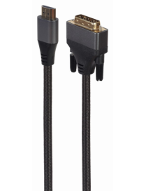 Gembird CC-HDMI-DVI-4K-6 adaptador de cable de vídeo 1,8 m HDMI tipo A (Estándar) Negro