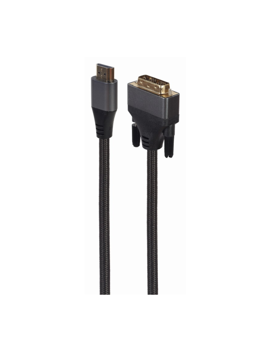 Gembird CC-HDMI-DVI-4K-6 adaptador de cable de vídeo 1,8 m HDMI tipo A (Estándar) Negro