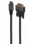 Gembird CC-HDMI-DVI-4K-6 adaptador de cable de vídeo 1,8 m HDMI tipo A (Estándar) Negro