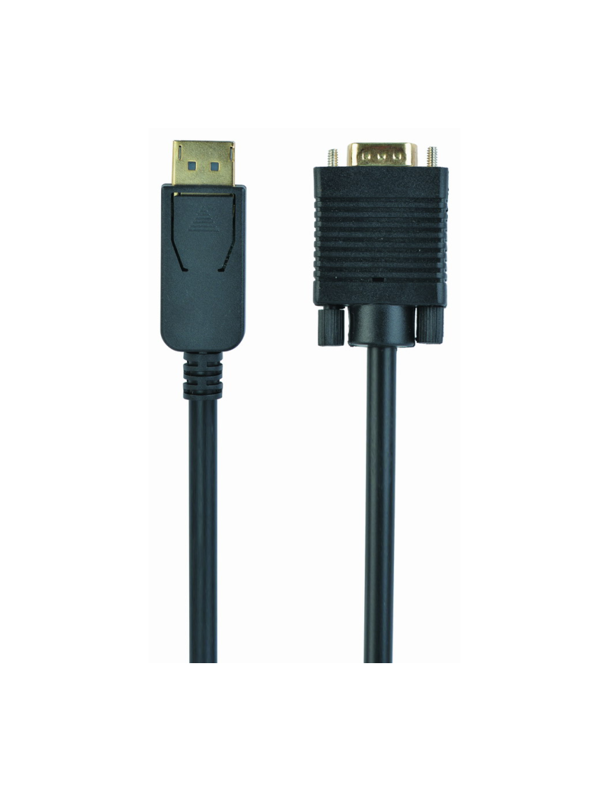 Gembird CCP-DPM-VGAM-6 adaptador de cable de vídeo 1,8 m VGA (D-Sub) DisplayPort Negro