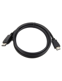 Gembird DisplayPort - HDMI, 1.8m 1,8 m HDMI tipo A (Estándar) Negro