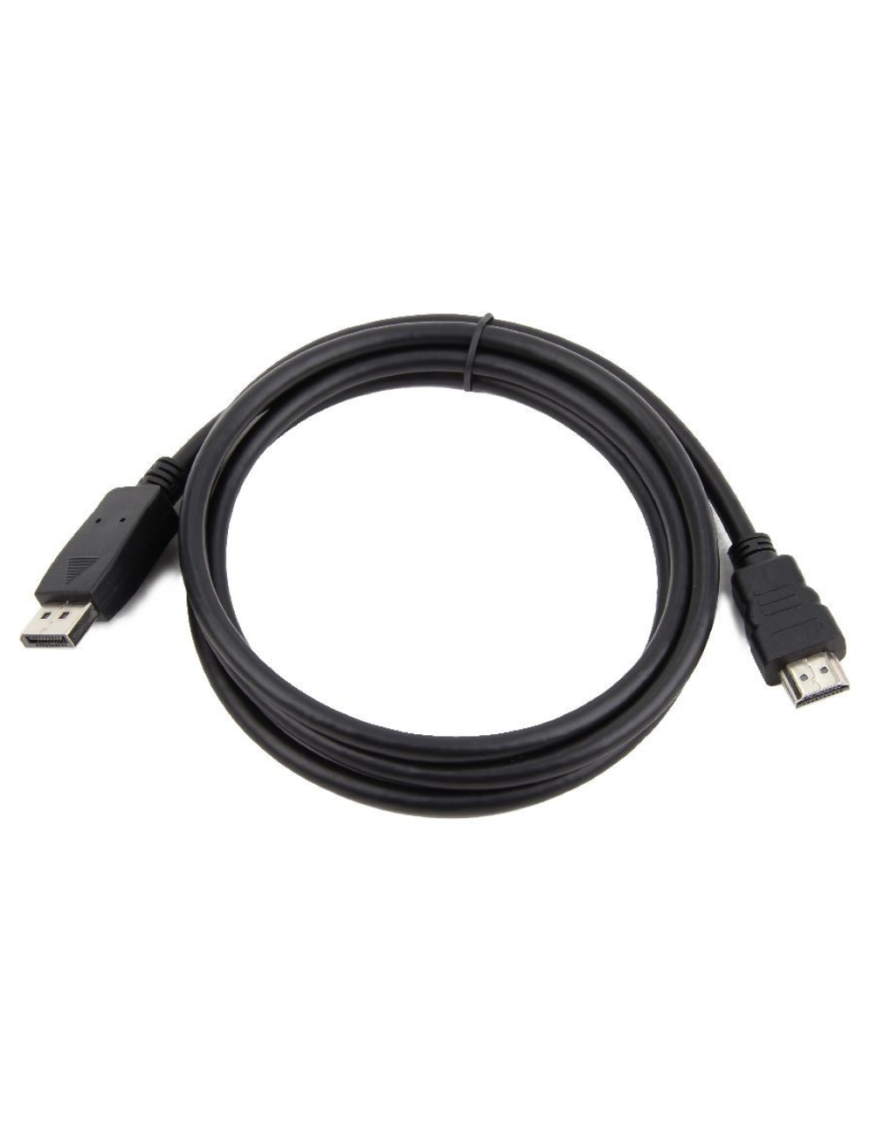 Gembird DisplayPort - HDMI, 1.8m 1,8 m HDMI tipo A (Estándar) Negro