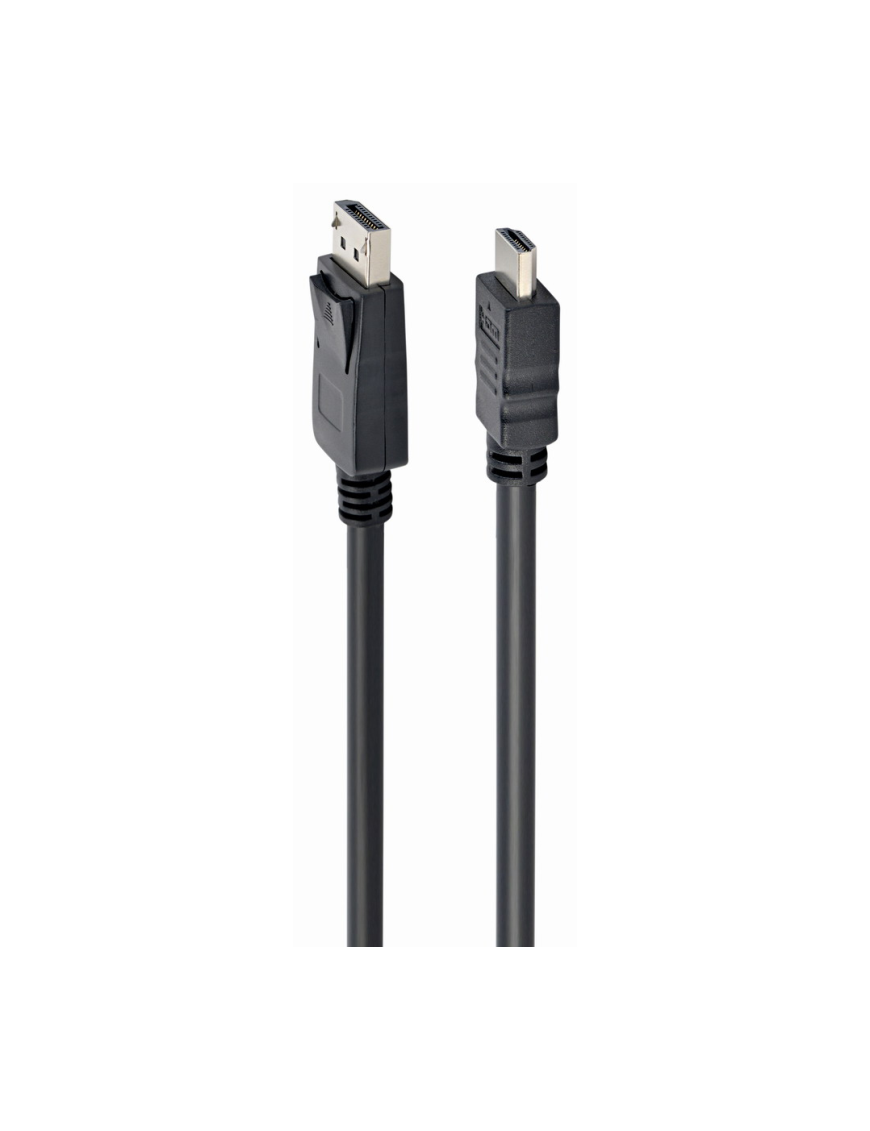 Gembird DisplayPort - HDMI, 3m HDMI tipo A (Estándar) Negro