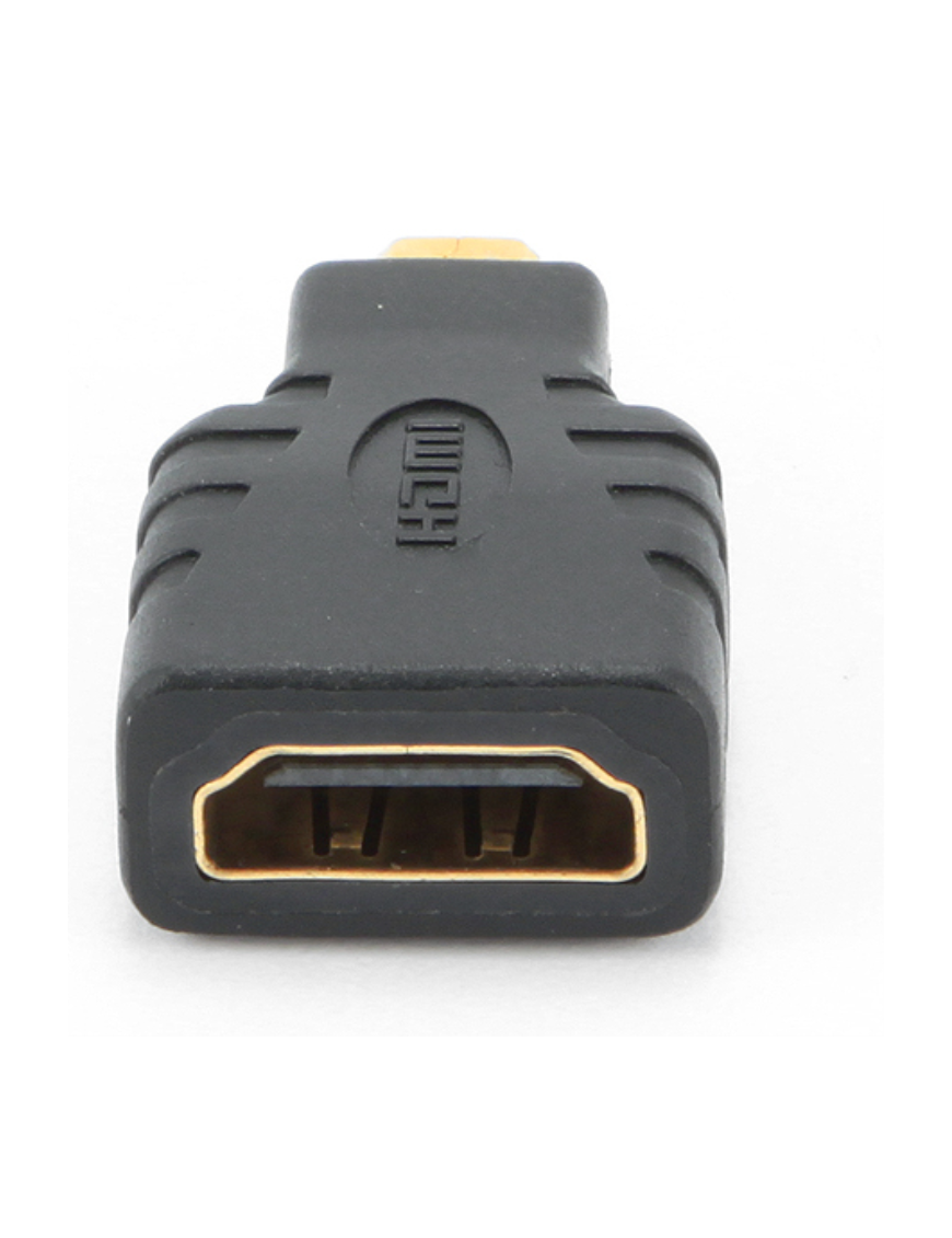 Gembird HDMI(F)-microHDMI(M) Negro