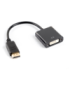 Lanberg AD-0007-BK adaptador de cable de vídeo 0,1 m DisplayPort DVI-D Negro