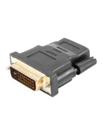 Lanberg AD-0010-BK cambiador de género para cable HDMI DVI-D Negro