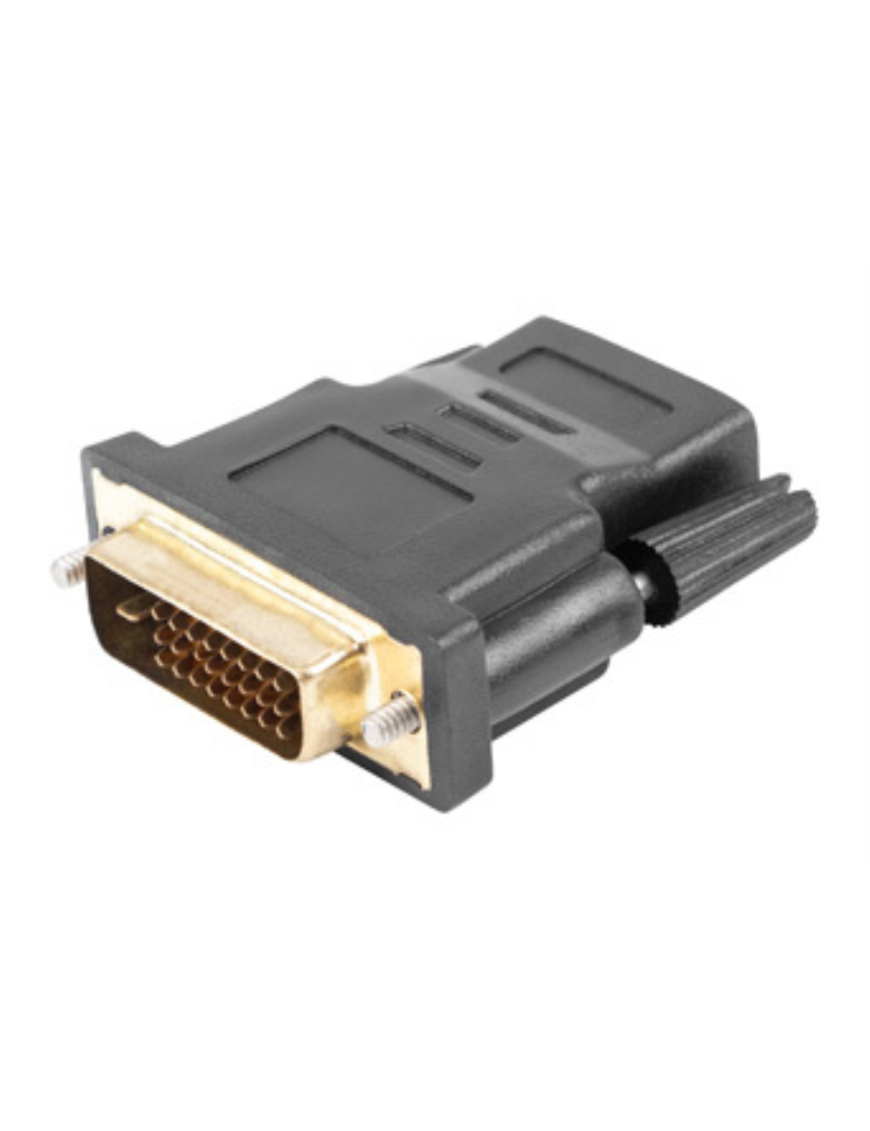 Lanberg AD-0010-BK cambiador de género para cable HDMI DVI-D Negro