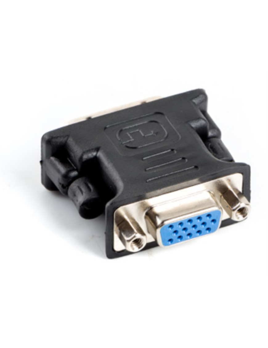 Lanberg AD-0012-BK cambiador de género para cable DVI-I VGA (D-Sub) Negro