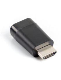 Lanberg AD-0016-BK cambiador de género para cable VGA HDMI Negro