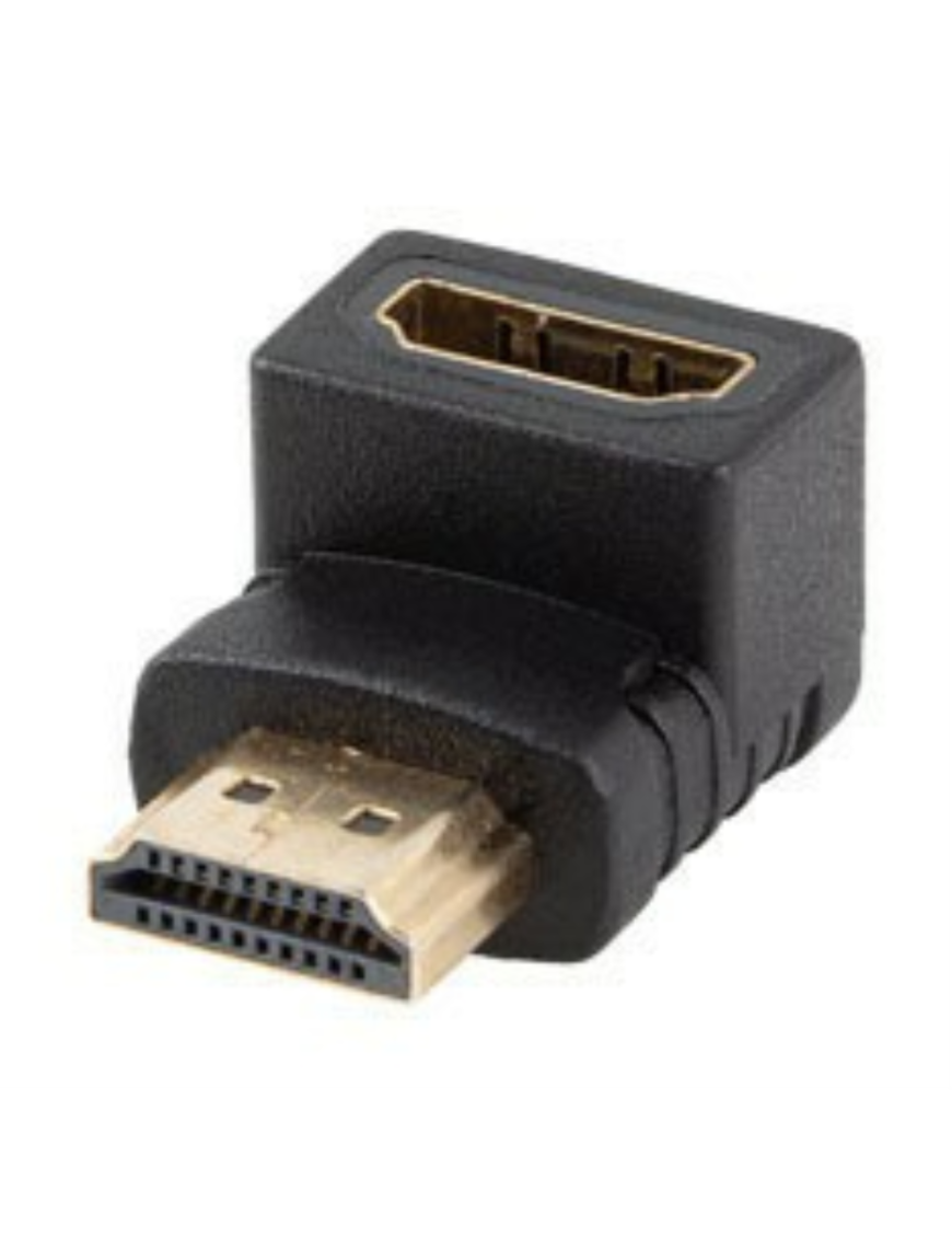 Lanberg AD-HDMI-03 adaptador de cable de vídeo HDMI tipo A (Estándar) Negro
