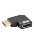Lanberg AD-HDMI-09 adaptador de cable de vídeo HDMI tipo A (Estándar) Negro, Plata