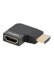 Lanberg AD-HDMI-10 adaptador de cable de vídeo HDMI tipo A (Estándar) Negro, Plata