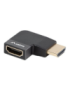 Lanberg AD-HDMI-10 adaptador de cable de vídeo HDMI tipo A (Estándar) Negro, Plata