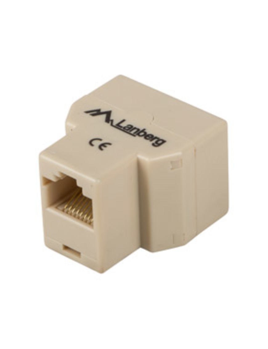 Lanberg AD-RJ45-2RJ45-OU divisor de red Beige