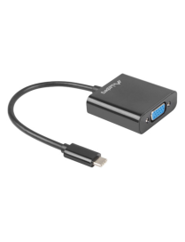Lanberg AD-UC-VG-01 Adaptador gráfico USB 1920 x 1200 Pixeles Negro