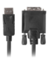 Lanberg CA-DPDV-10CU-0018-BK adaptador de cable de vídeo 1,8 m DisplayPort DVI-D Negro